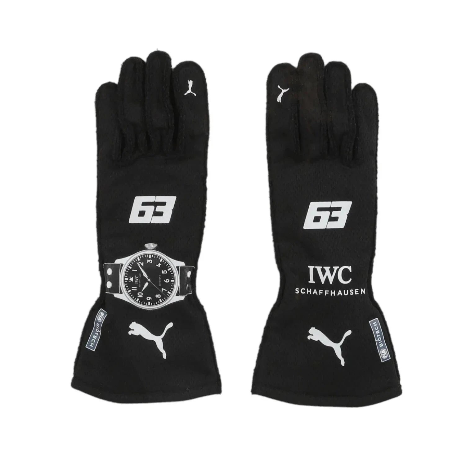 formel 1 handschuhe mercedes 2023 George Russell Petronas Gloves Größe:XL - Xtra Large - (9-10) Trend-Handschuhe - Veronika Hug filter__color_black