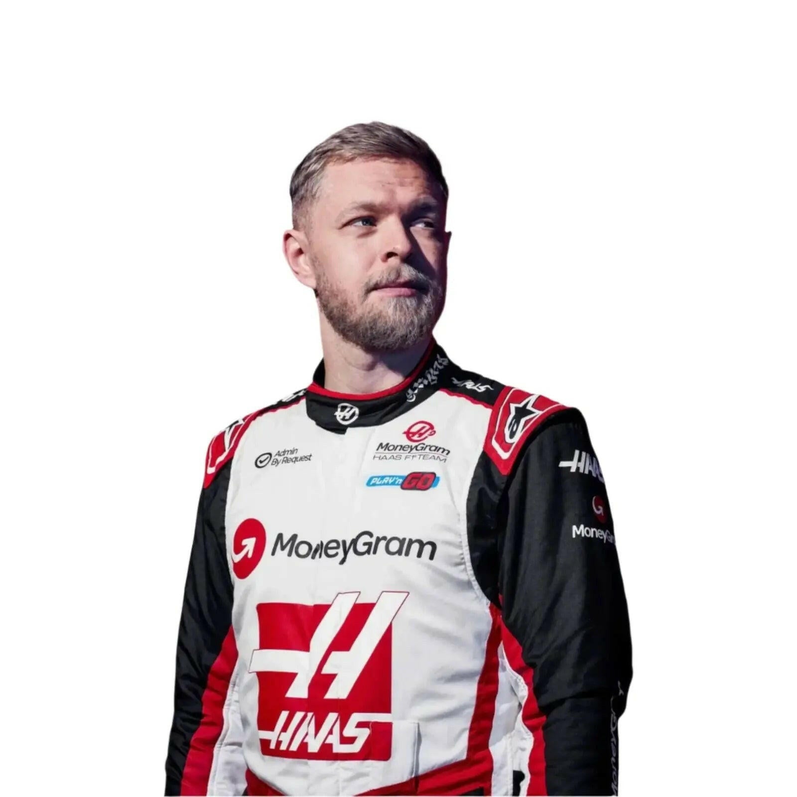 2024 Kevin Magnussen Nico Hulkenberg Haas F1 Team Race Suit -  Ex Race Gear