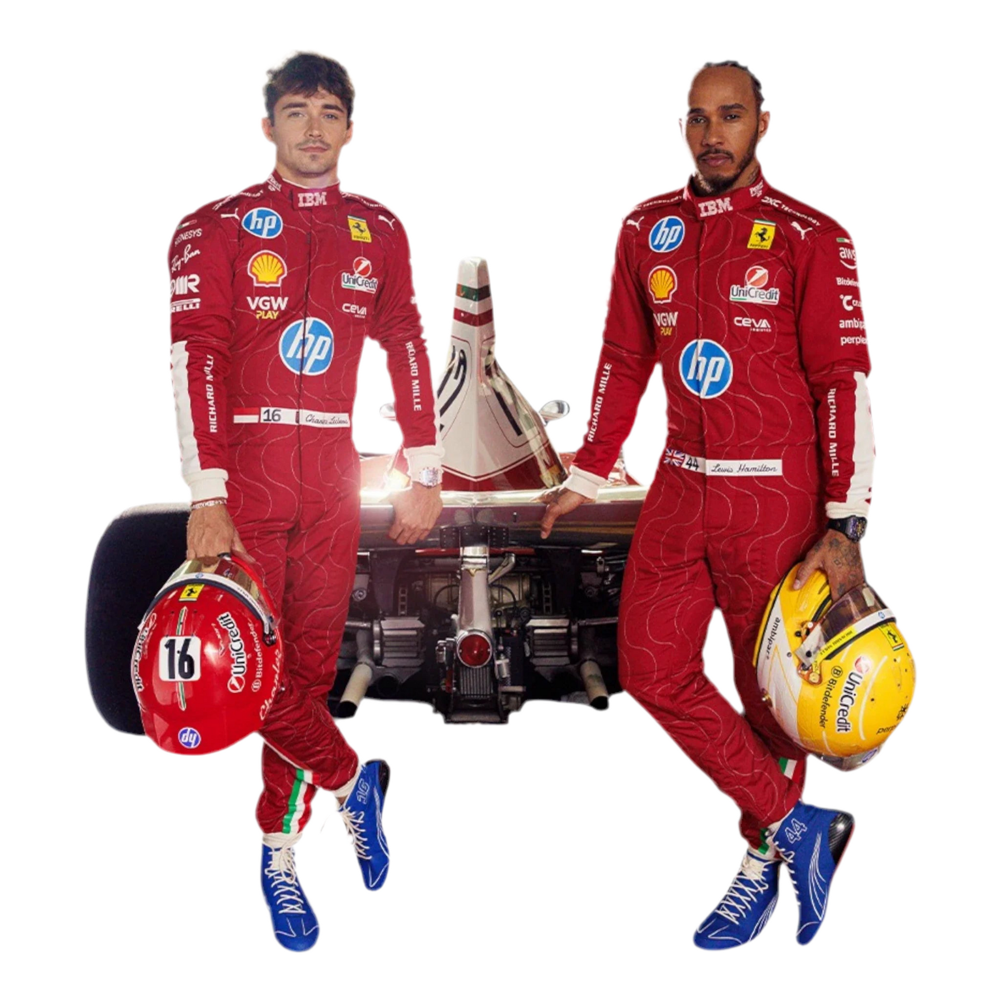 2025 Scuderia Ferrari HP F1 Team Monza GP Race Suit Endless Racegear