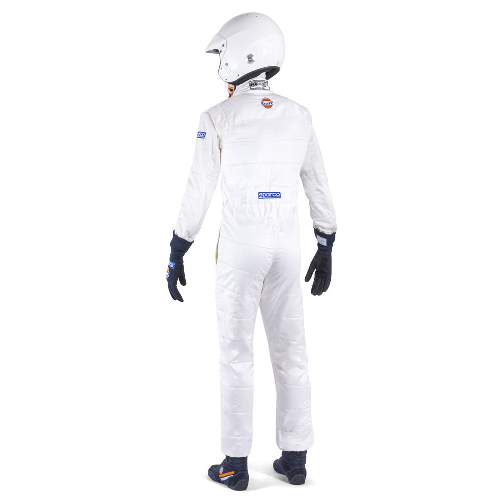Sparco Gulf Racing Driver Suit Classic Retro 2-Layer Overalls Fireproof FIA Spec Sparco