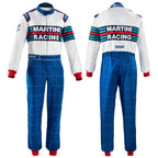 001144MR Sparco Martini Racing Classic Retro Rally Suit Fireproof FIA 8856-2018 Sparco