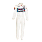 001144MR Sparco Martini Racing Classic Retro Rally Suit Fireproof FIA 8856-2018 Sparco