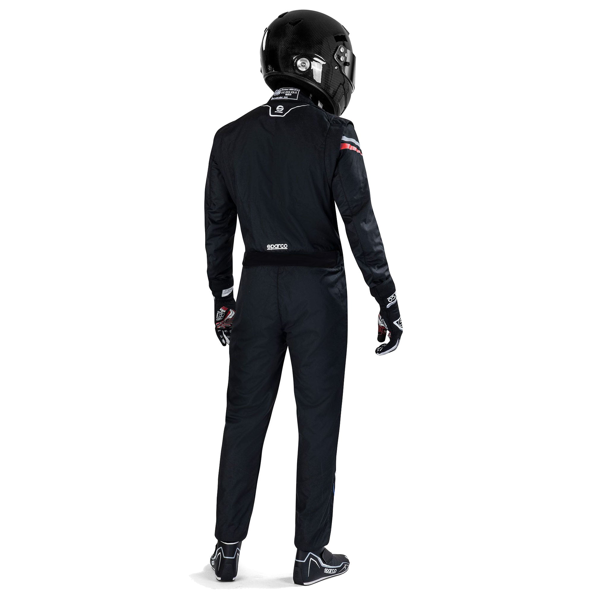 Sparco Prime Race Suit Black colourway detail two Endless Racegear
