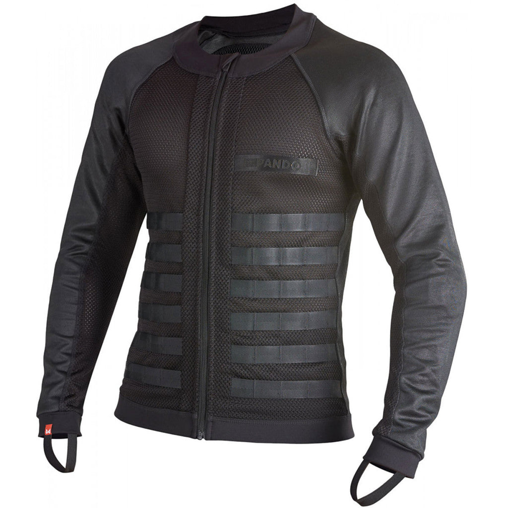 Pando Moto Commando UH BLACK Men's Light-Weight Motorcycle Jacket