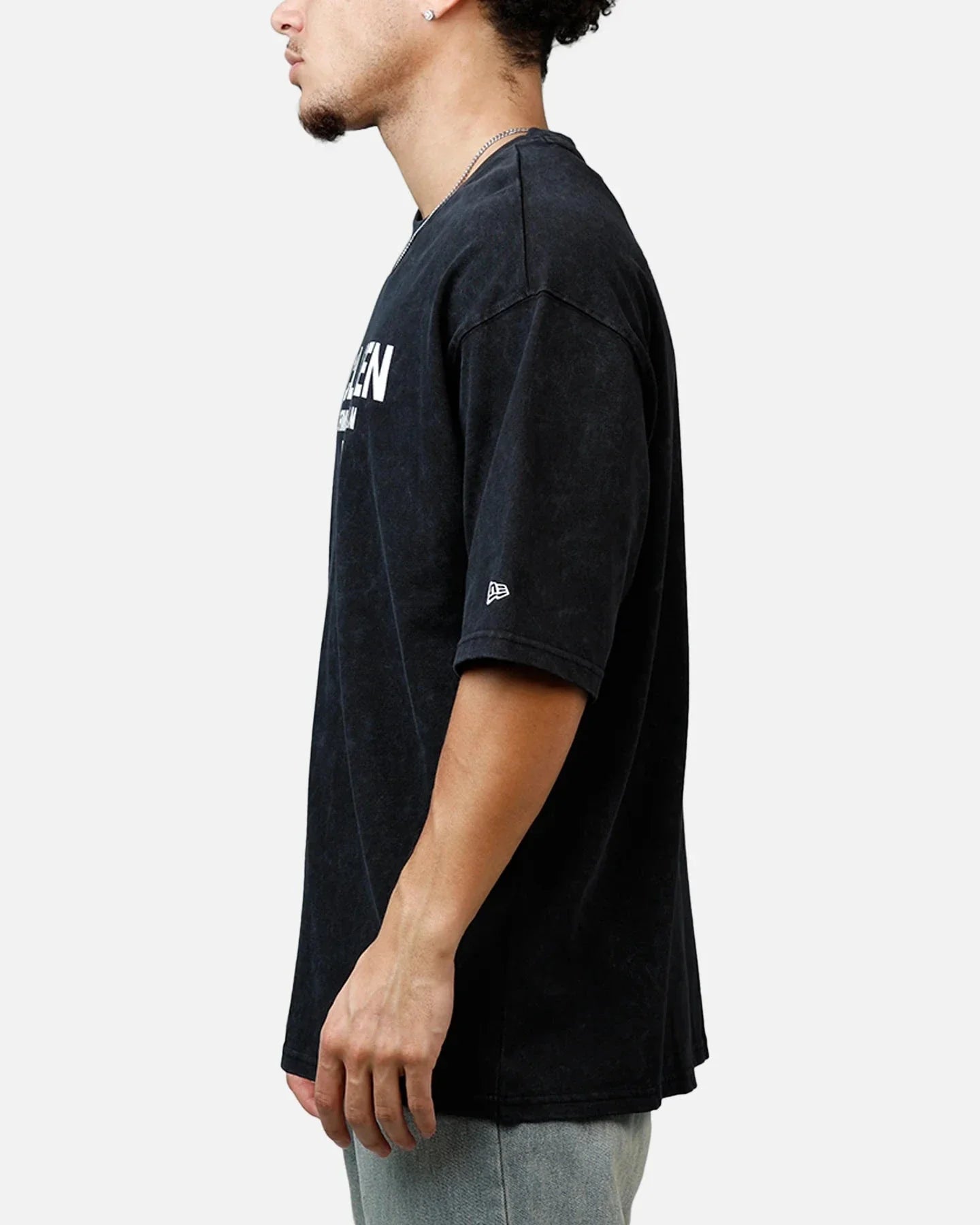 McLaren F1 x New Era Washed Logo T-Shirt - Stone/Black Endless Racegear