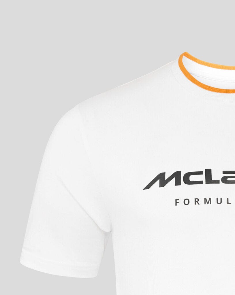 McLaren F1 Men's Core Essentials T-Shirt - White Endless Racegear