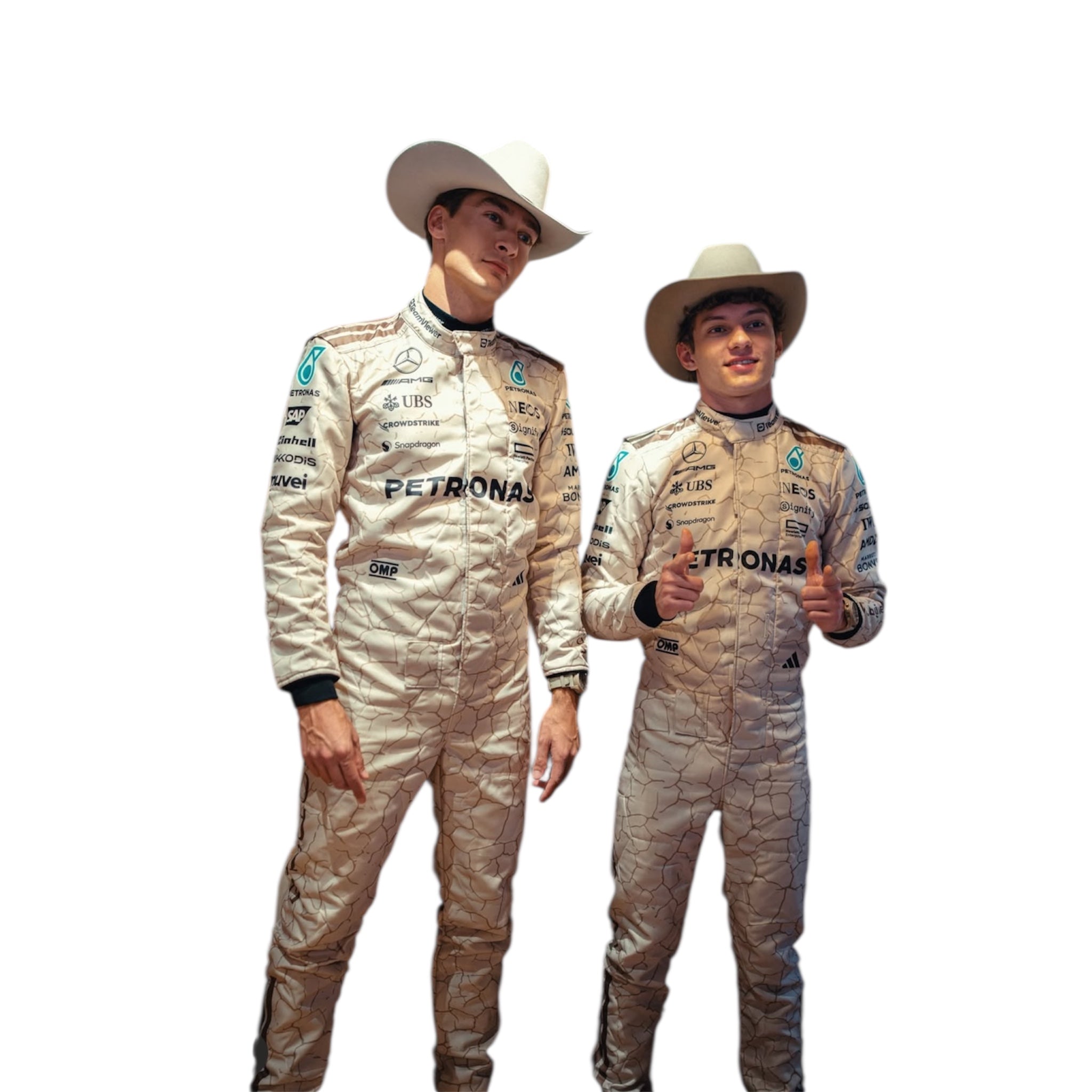 2025 Andrea Kimi Antonelli Mercedes replica new look suit Endless Racegear