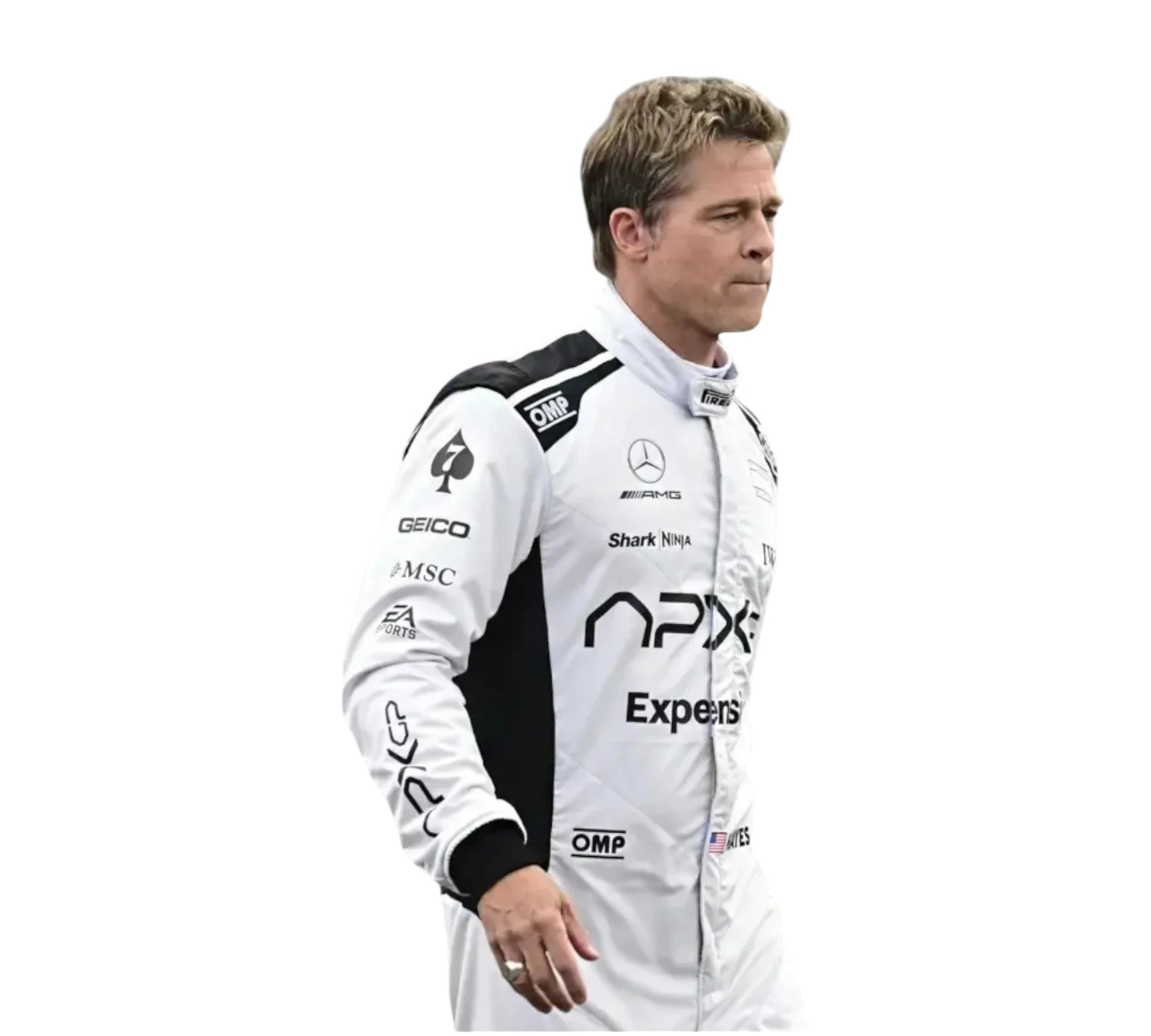 2025 Brad Pitt Formula One The Movie APX GP F1 The Movie Replica Racing suit Endless Racegear