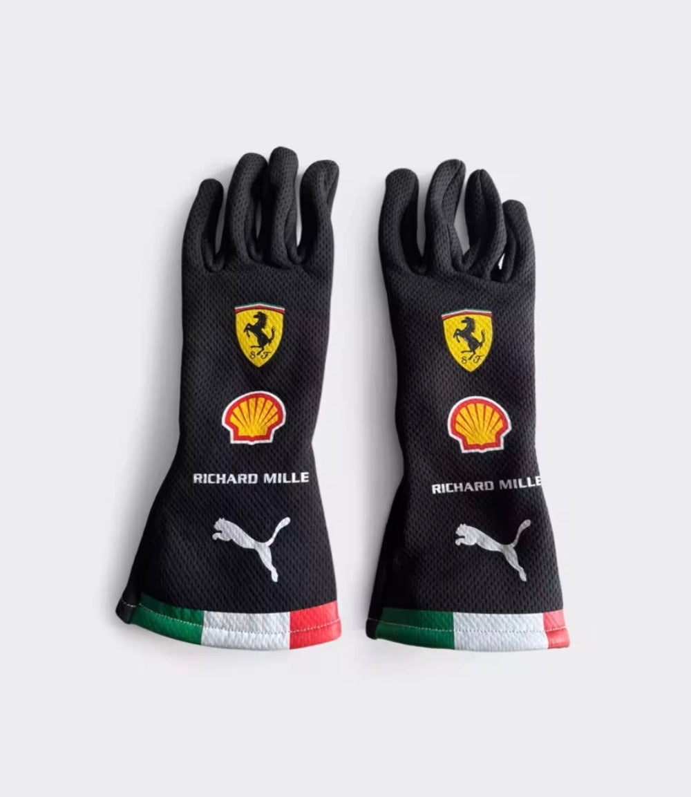 2026 Scuderia Ferrari Singapore GP F1 Gloves – Replica Gloves Endless Racegear