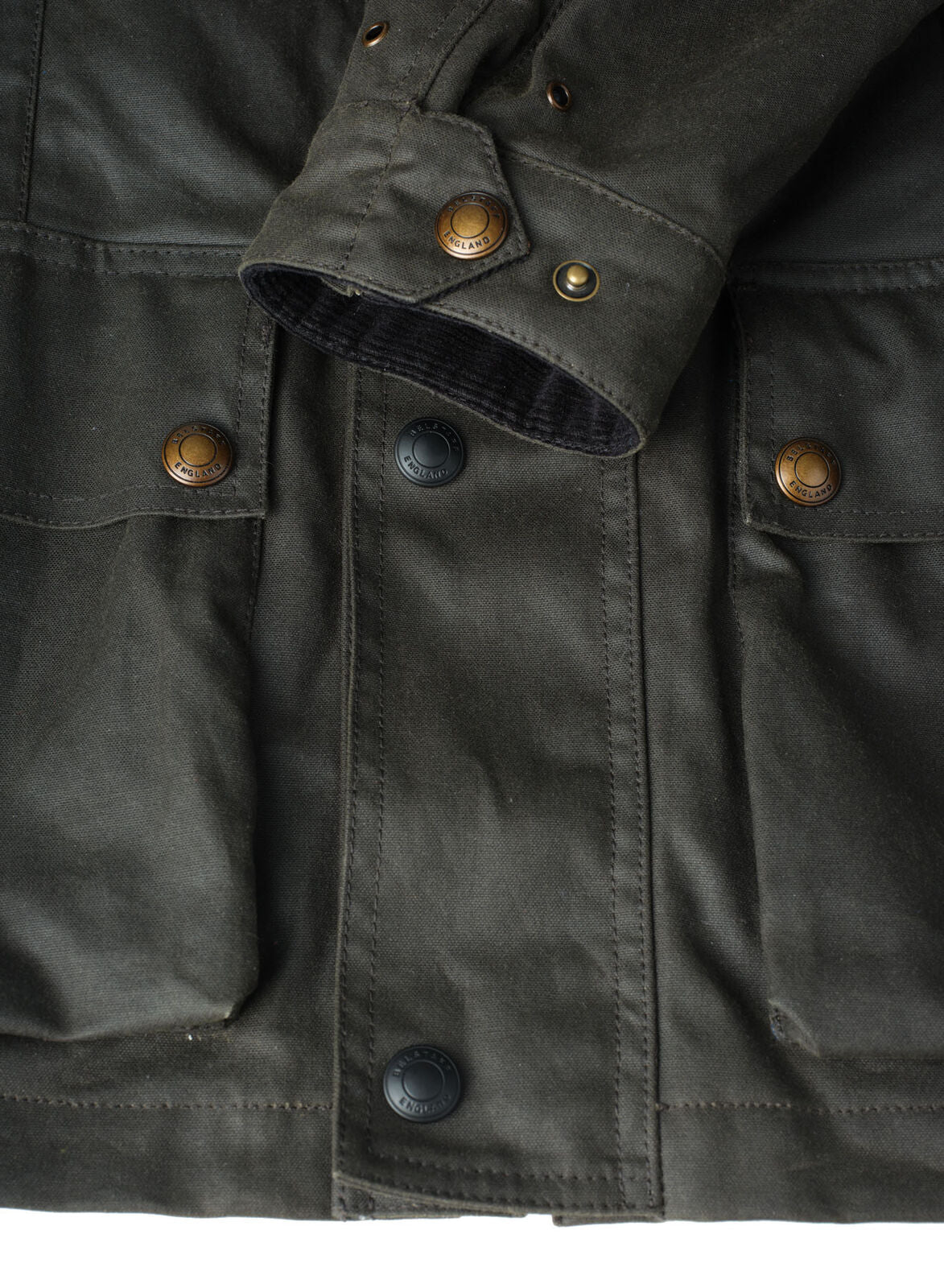Belstaff Trialmaster Ultracore Waxed Cotton Jacket -  Olive