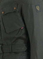Belstaff Trialmaster Ultracore Waxed Cotton Jacket -  Olive