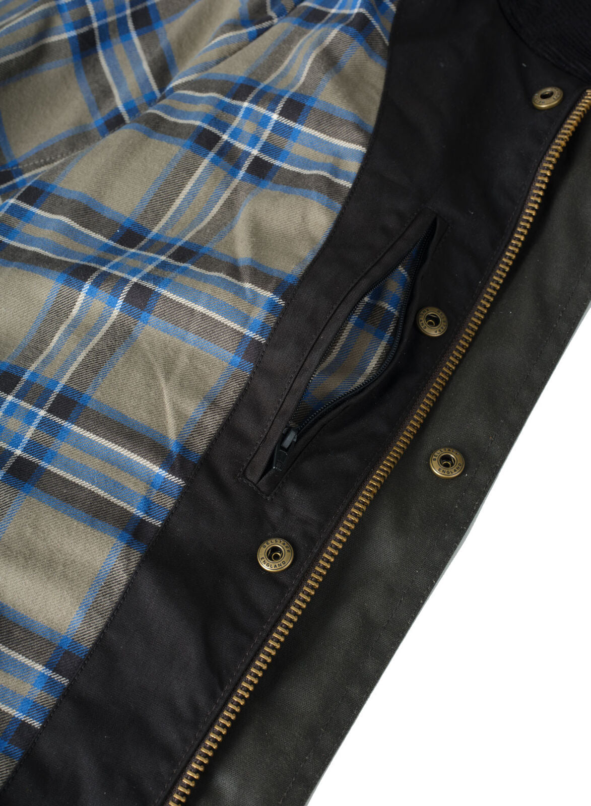Belstaff Trialmaster Ultracore Waxed Cotton Jacket -  Olive