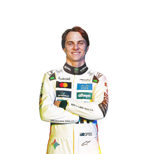 2025 Ocsar Piastri McLaren Google Gemini F1 Team Racing Suit Endless Racegear