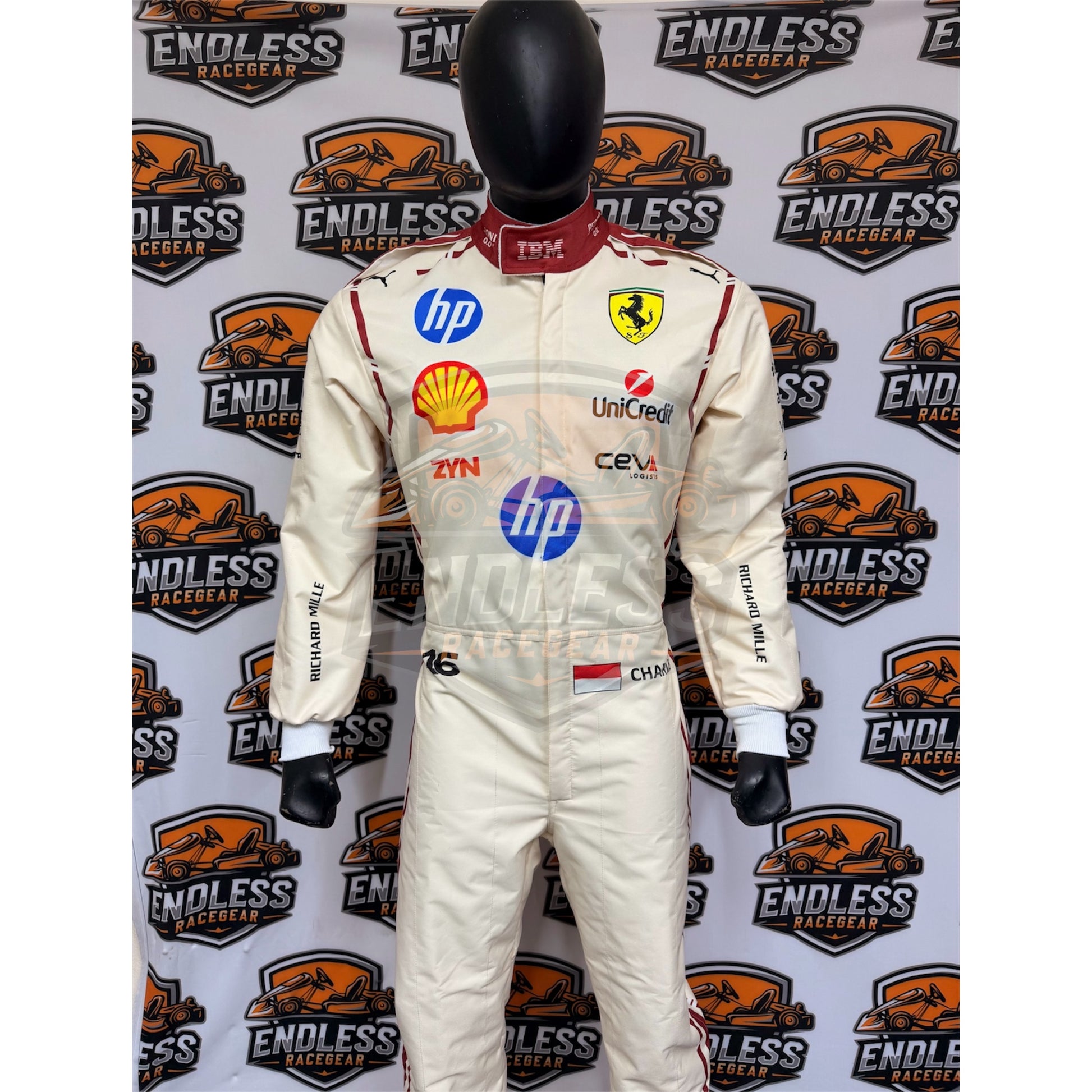 2026 Charles Leclerc Monaco GP Race Suit Replica - Monaco Edition Endless Racegear