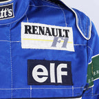 1992 Ricardo Patrese Race Used Williams Renault F1 Suit– Championship Season Endless Racegear