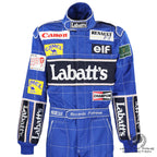 1992 Ricardo Patrese Race Used Williams Renault F1 Suit– Championship Season Endless Racegear
