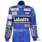 1992 Nigel Mansell Williams Renault F1 Suit back view Endless Racegear