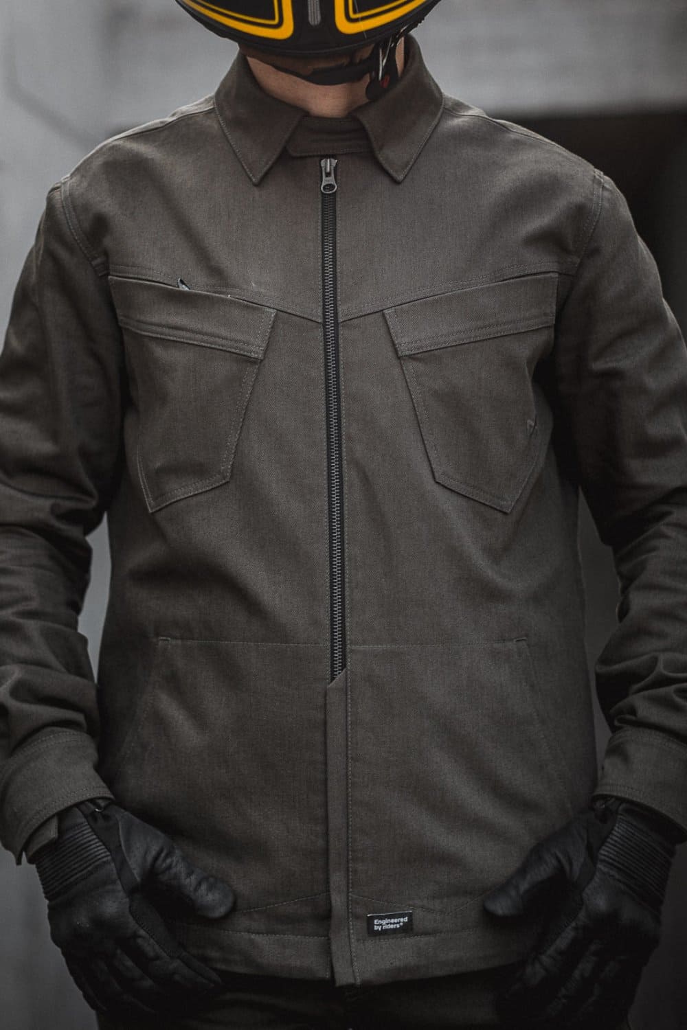 CAPO COR 02 – Motorcycle Shirt for Men Slim-Fit Cordura® Pando Moto
