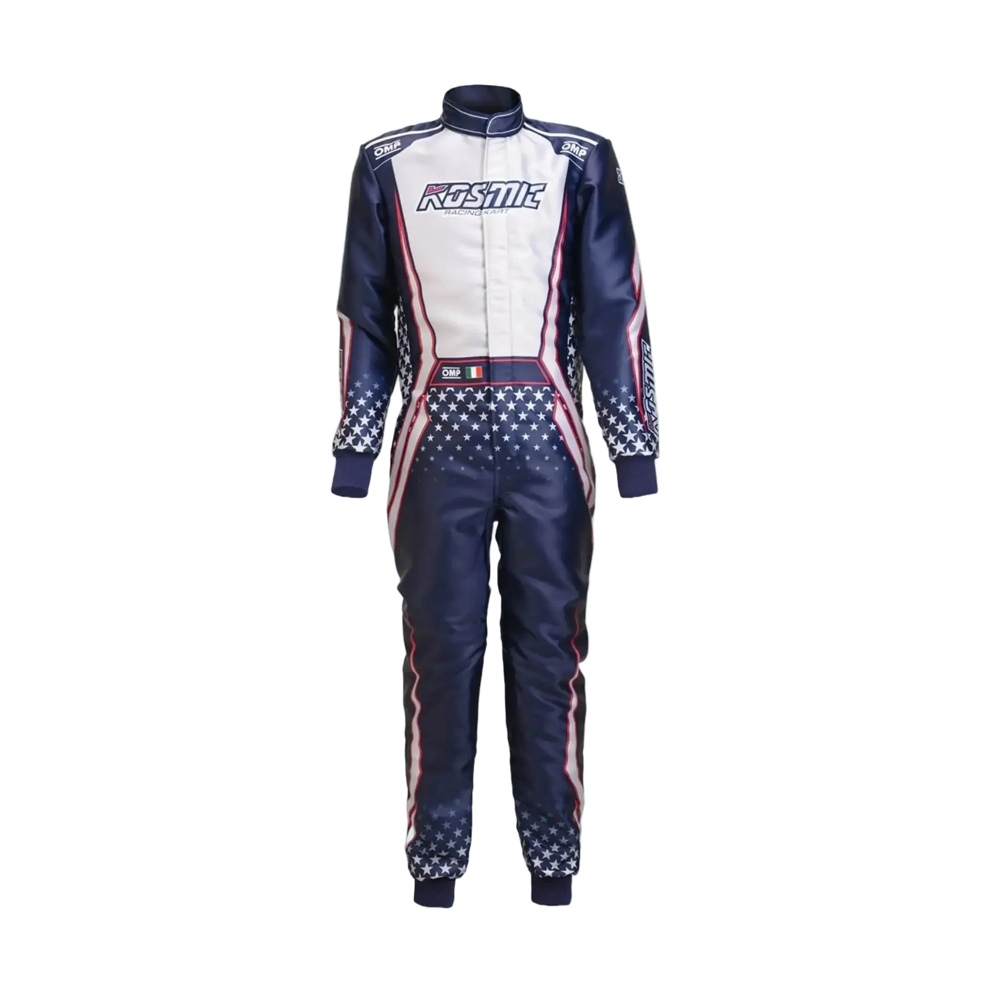 New 2025 Kosmic Sublimation Printed Overall Go Kart Driver Racing Suit Endless Racegear