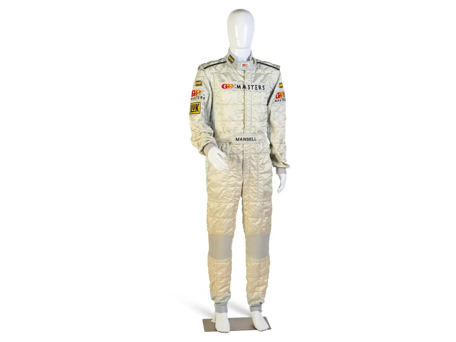 2005 GP Masters Nigel Mansell OMP Embroidered Race Suit Endless Racegear