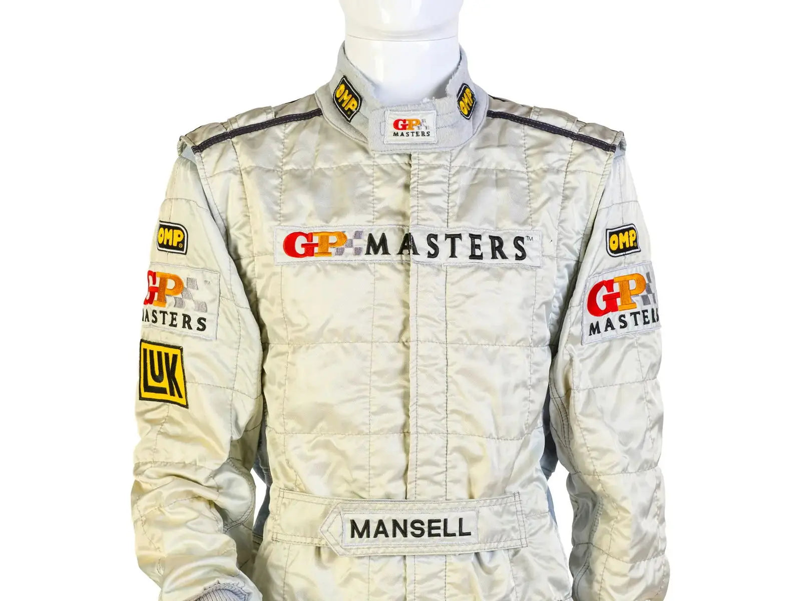 2005 GP Masters Nigel Mansell OMP Embroidered Race Suit Endless Racegear
