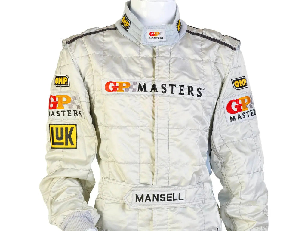 2006 OMP GP Masters Nigel Mansell Embroidered Race Suit Endless Racegear