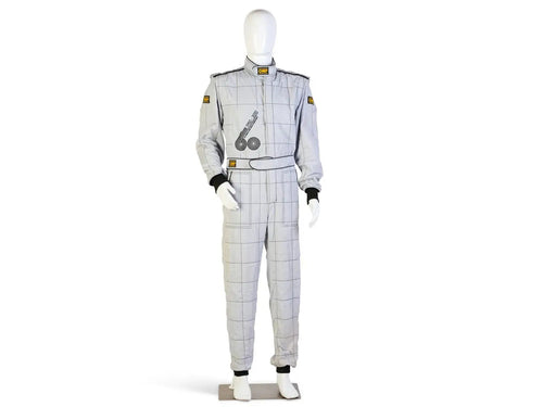 2010 Nigel Mansell 50th Anniversary Bahrain Race Suit front view Endless Racegear
