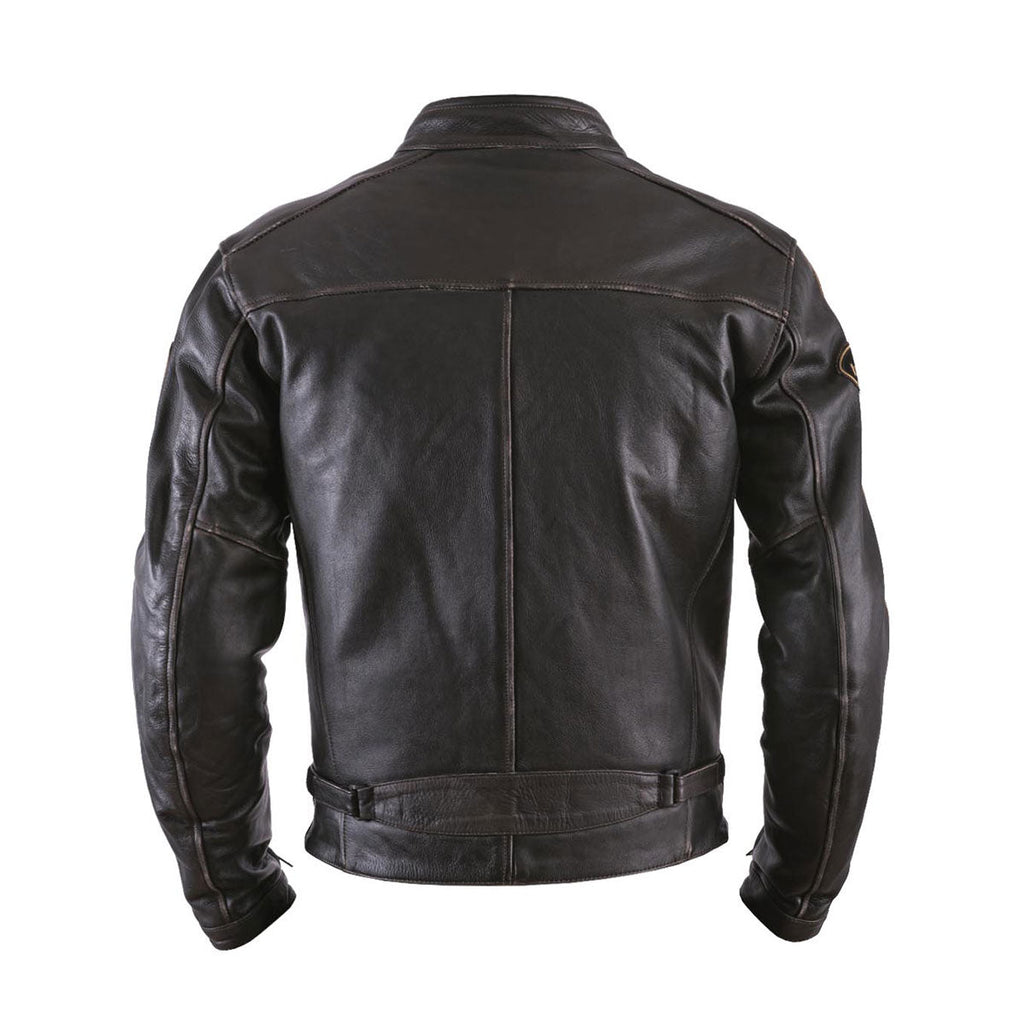 Helstons Ace Oldies Brown Leather Jacket