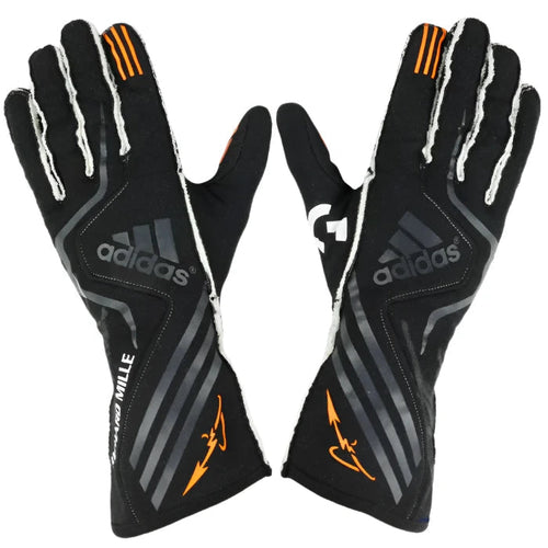 2017 Fernando Alonso McLaren Honda Adidas F1 Gloves front view Endless Racegear