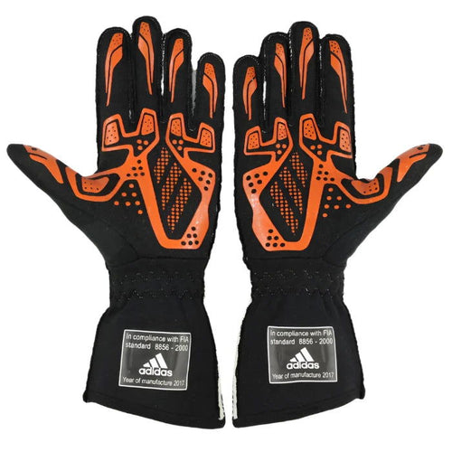 2017 Fernando Alonso McLaren Honda Adidas F1 Gloves palm view Endless Racegear