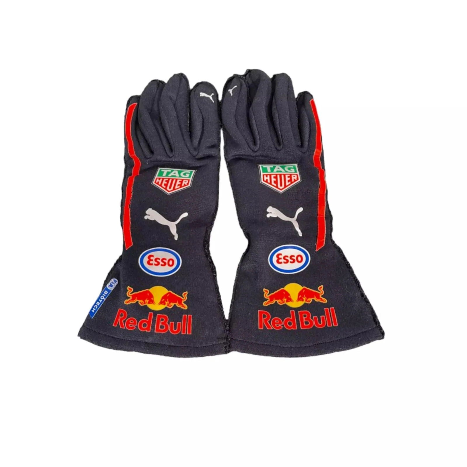 2018 Max Verstappen Race Gloves front view Endless Racegear