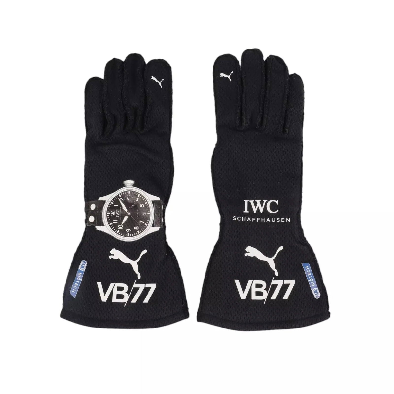2020 Valtteri Bottas Mercedes-AMG F1 Team Replica Race Gloves - Speedxcrafts
