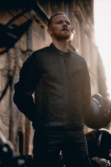 TATAMI LT 01 – Men’s Leather Motorcycle Jacket Pando Moto