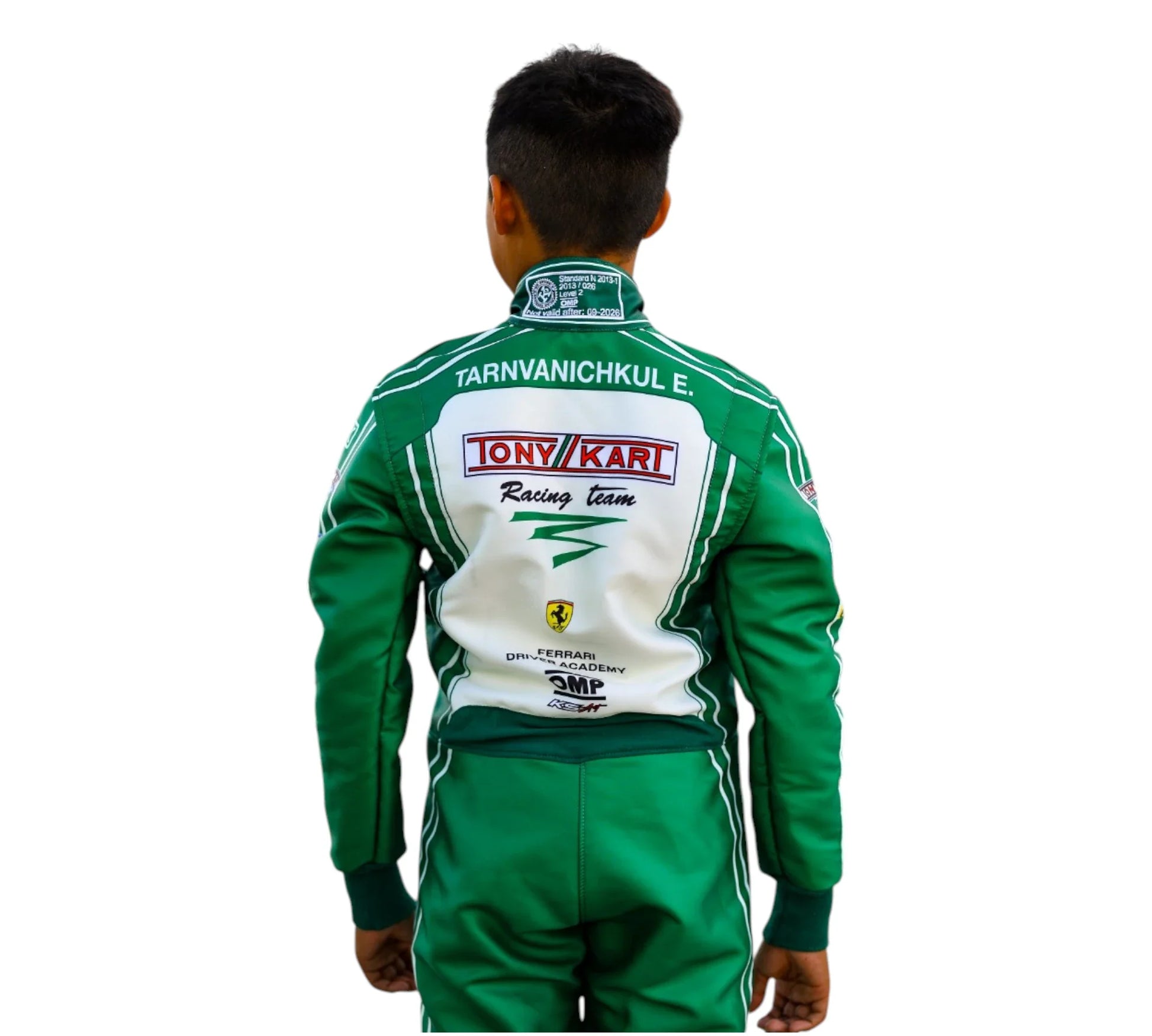 2022 Tony Kart Sublimation Printed Overall Go Kart Driver Racing Suit Endless Racegear
