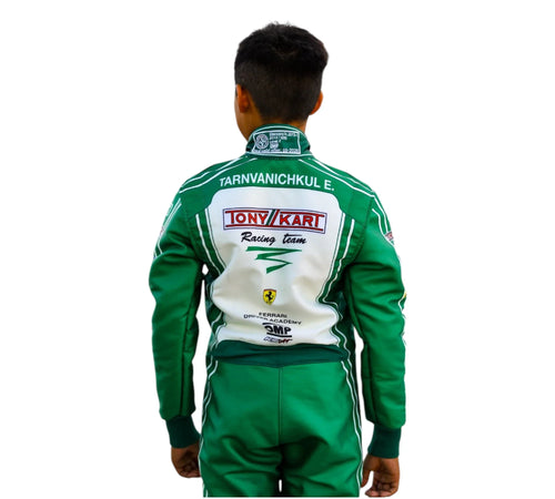2022 Tony Kart Sublimation Printed Overall Go Kart Driver Racing Suit Endless Racegear