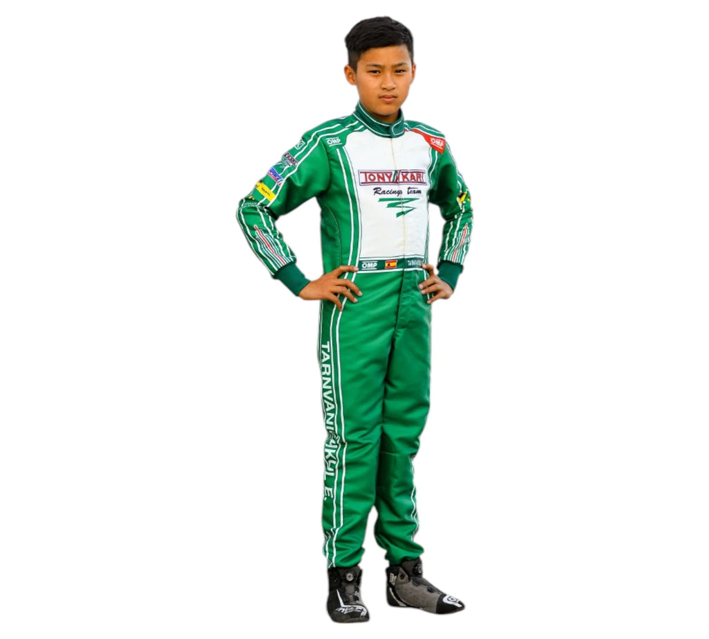 2022 Tony Kart Sublimation Printed Overall Go Kart Driver Racing Suit Endless Racegear