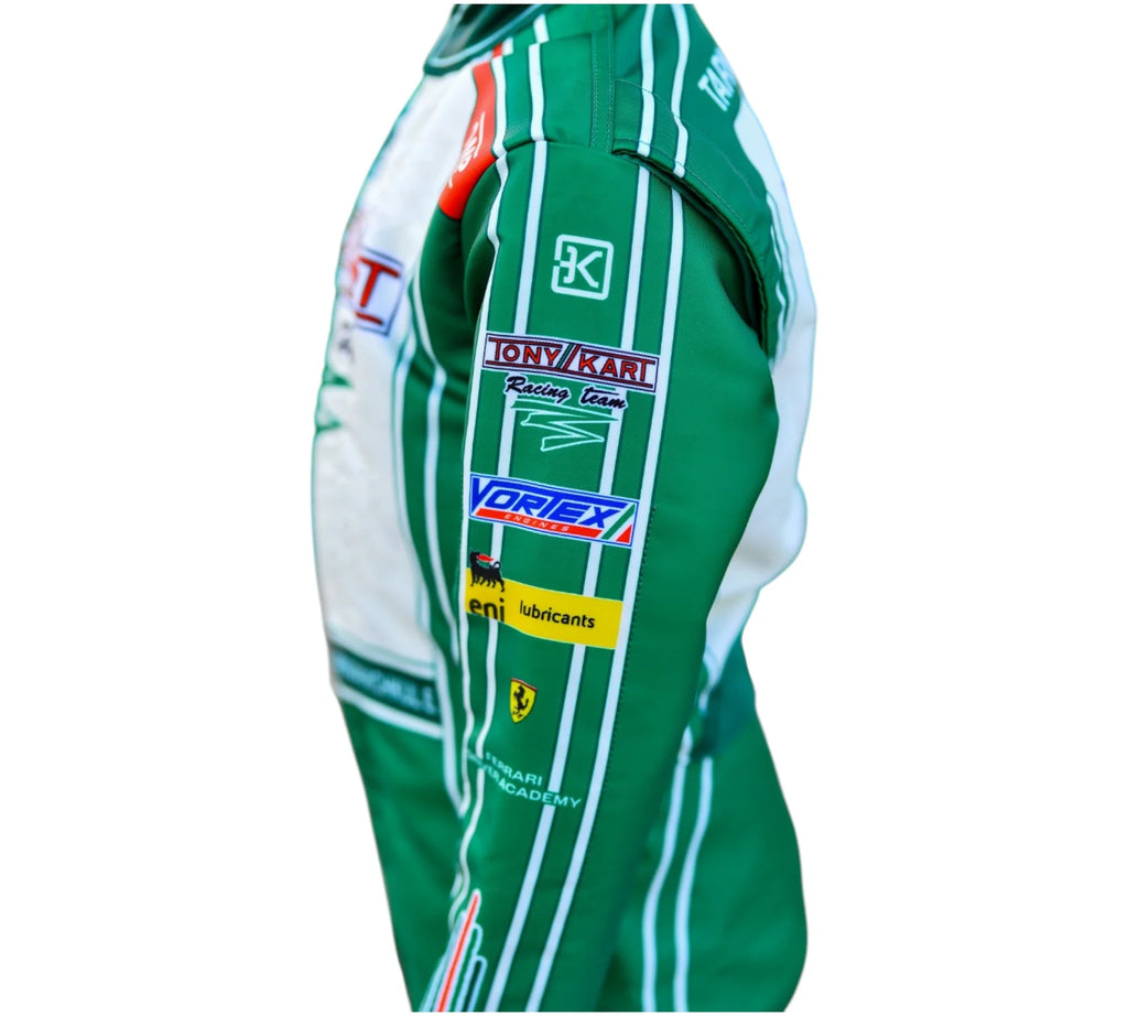 2022 Tony Kart Sublimation Printed Overall Go Kart Driver Racing Suit Endless Racegear
