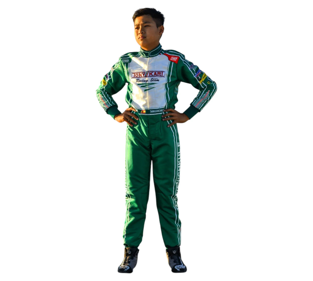 2022 Tony Kart Sublimation Printed Overall Go Kart Driver Replica Racing Suit