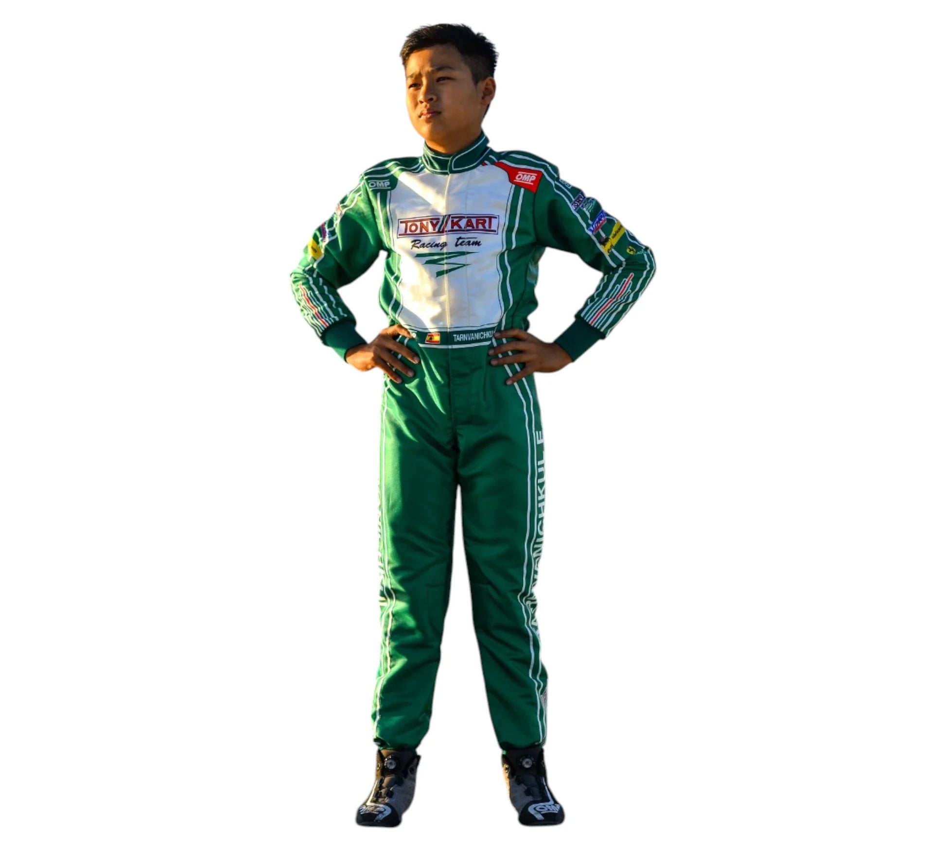 2022 Tony Kart Sublimation Printed Overall Go Kart Driver Replica Racing Suit