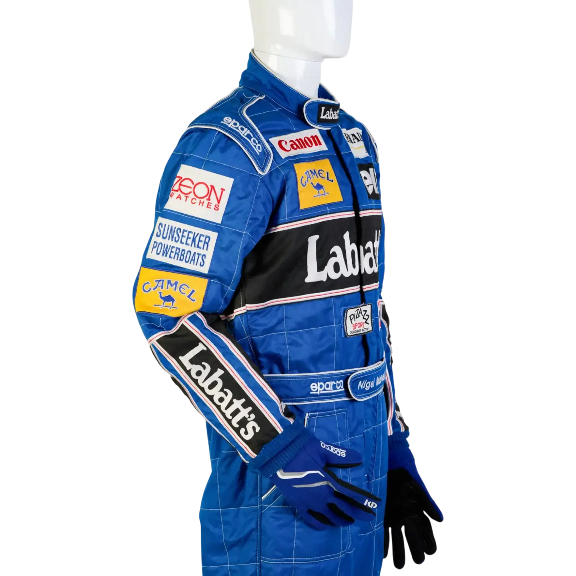 2022 Goodwood Festival of Speed Nigel Mansell Embroidered Race Suit – Championship Season Endless Racegear