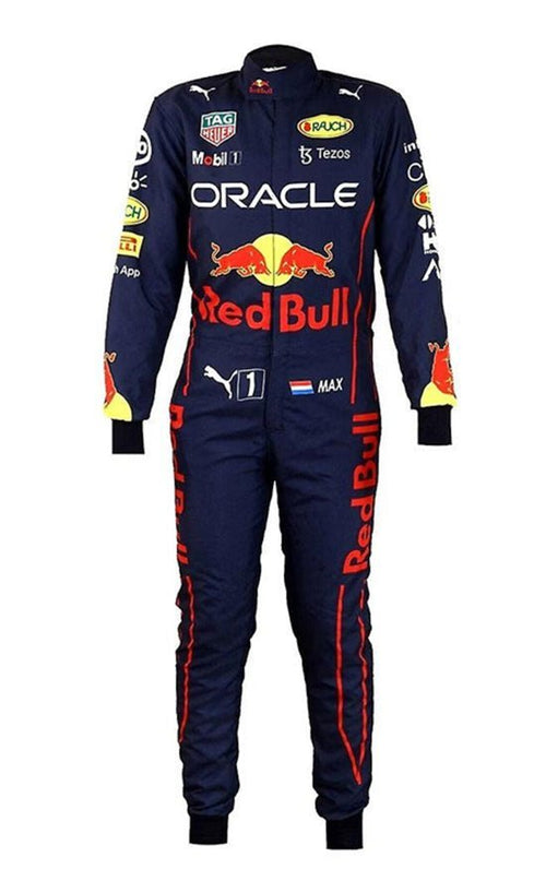 2022 Max Verstappen Red Bull Honda F1 Racing Suit – Official Team Gear for Formula 1 Fans - Endless Racegear