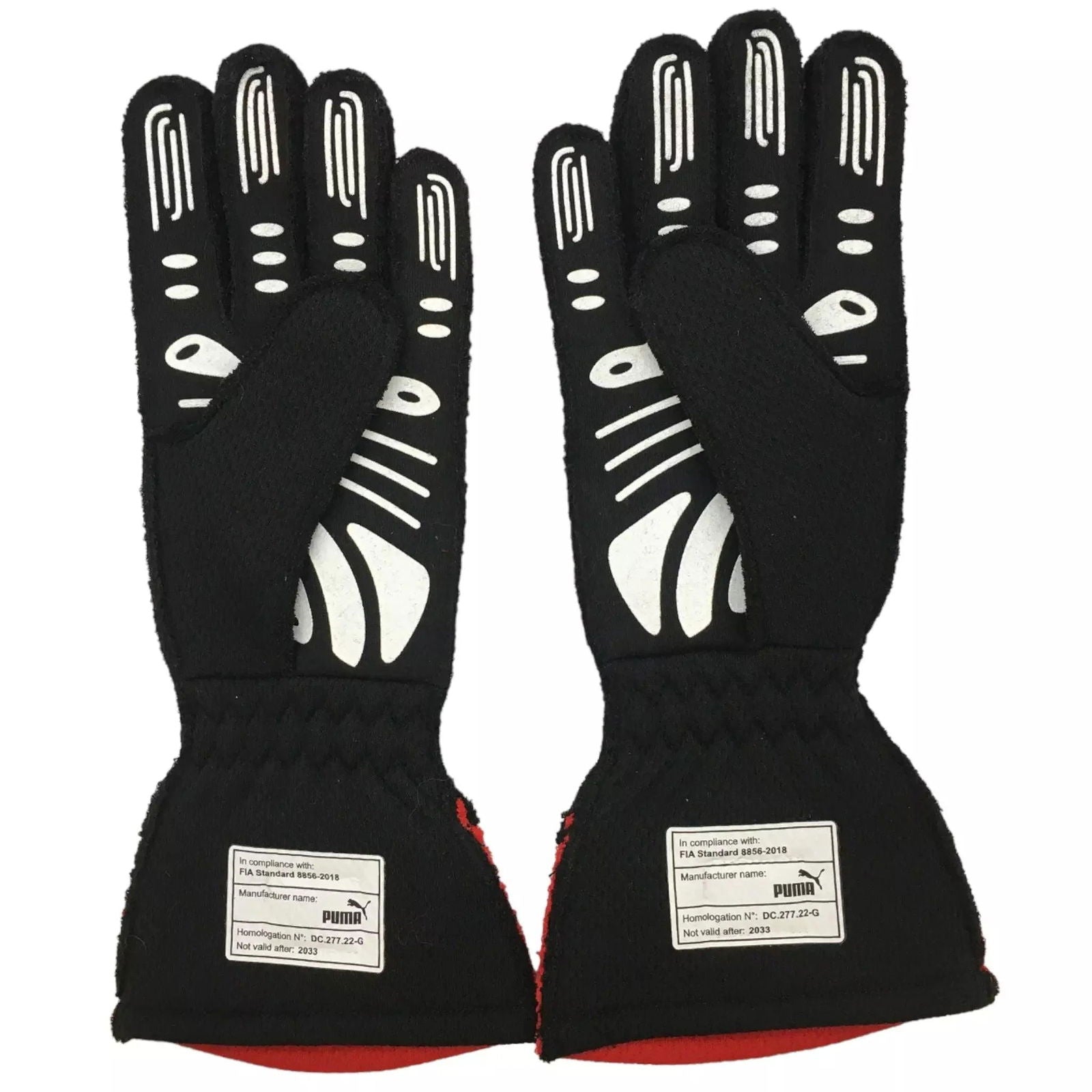 2023 Carlos Sainz Ferrari F1 Race Gloves - Ex Race Gear  