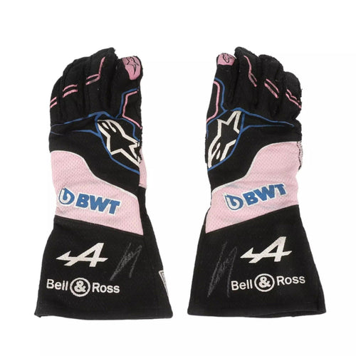 2023 PIERRE GASLY RACE  GLOVES- MIAMI GP -Ex Race Gear