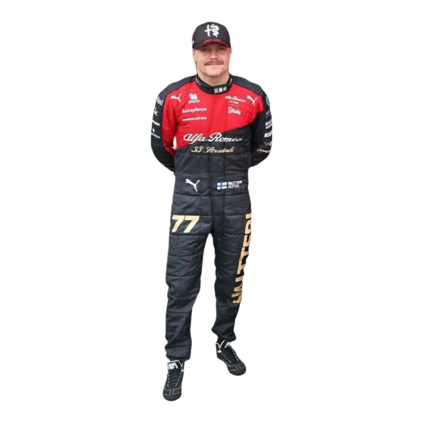 2023 VALTTERI BOTTAS ALFA ROMEO RACE SUIT - ITALIAN GP - Ex Race Gear