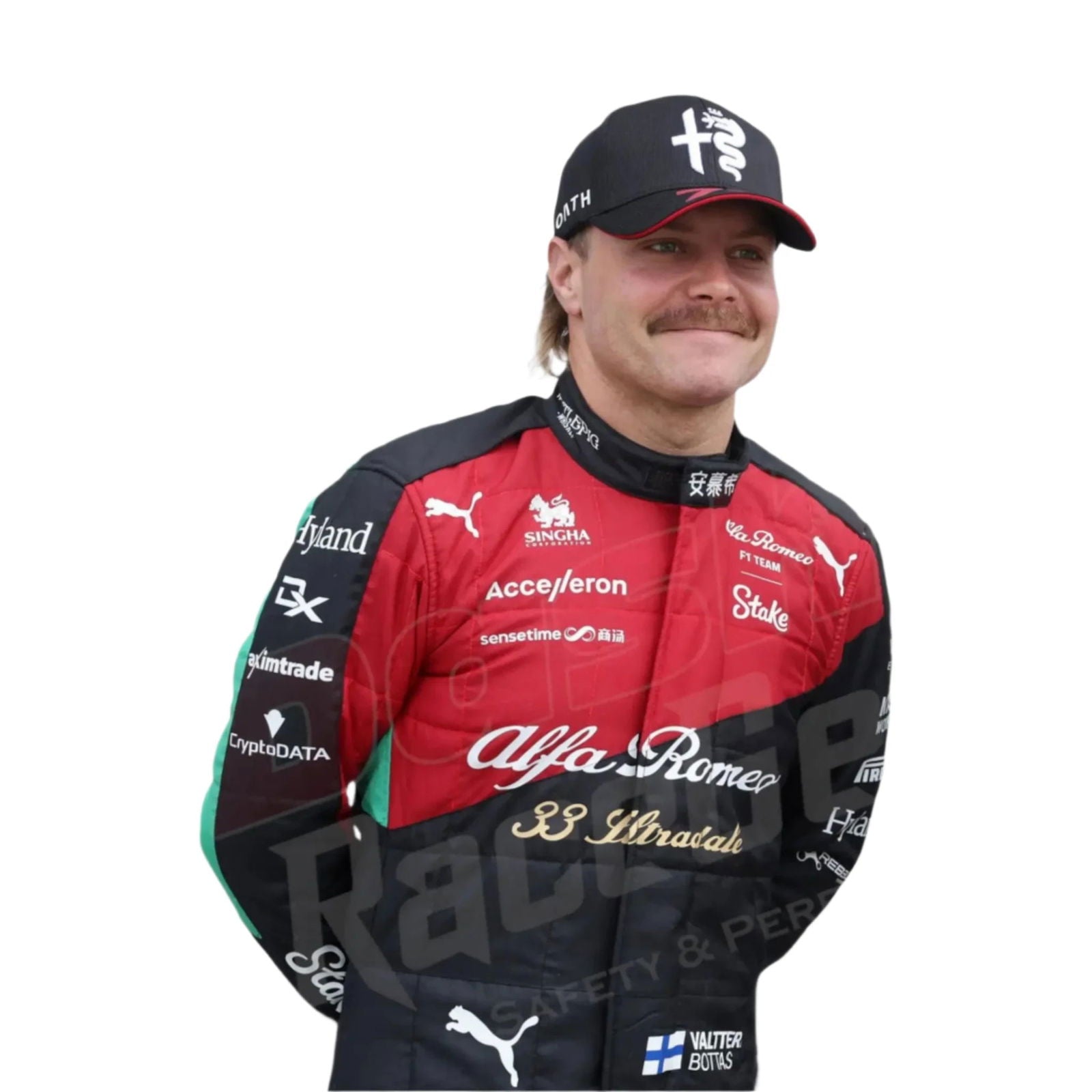 2023 VALTTERI BOTTAS ALFA ROMEO RACE SUIT - ITALIAN GP Ex Race Gear