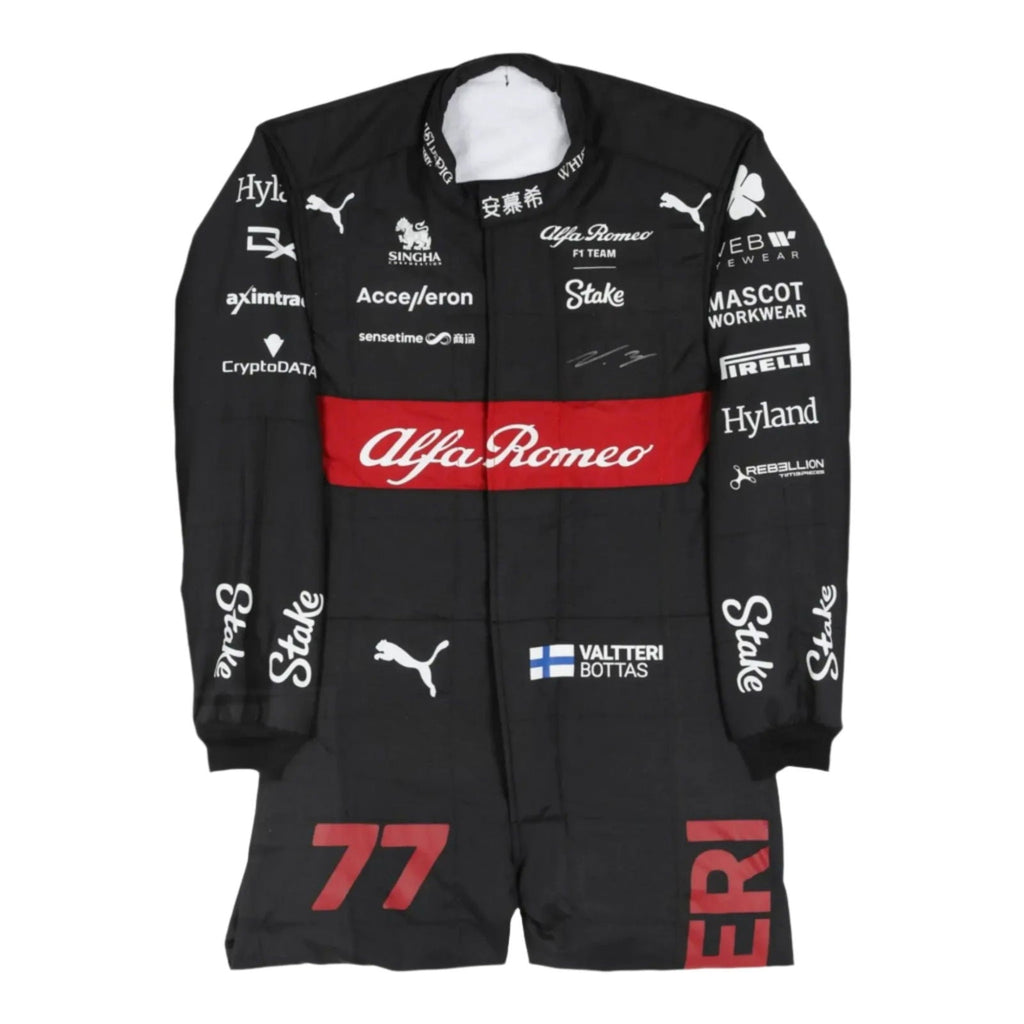 2023 Valtteri Bottas Alfa Romeo F1 Team Stake Replica Race Suit - Ex Race Gear 