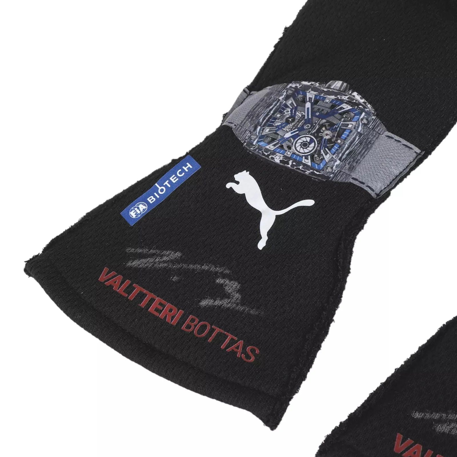 2023 Valtteri Bottas Replica Alfa Romeo F1 Race Gloves - Ex Race Gear
