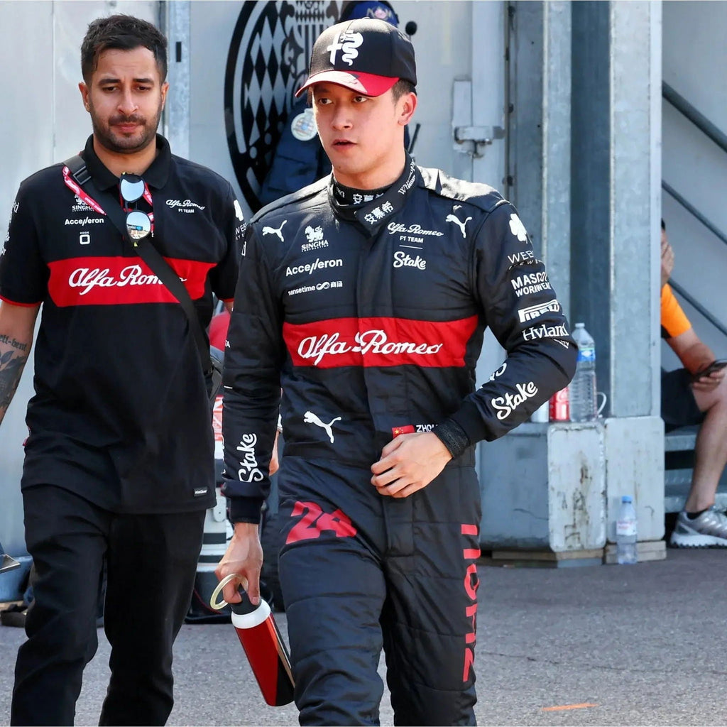 2023 Zhou Guanyu Alfa Romeo F1 Team Stake Replica Race Suit - Ex Race Gear