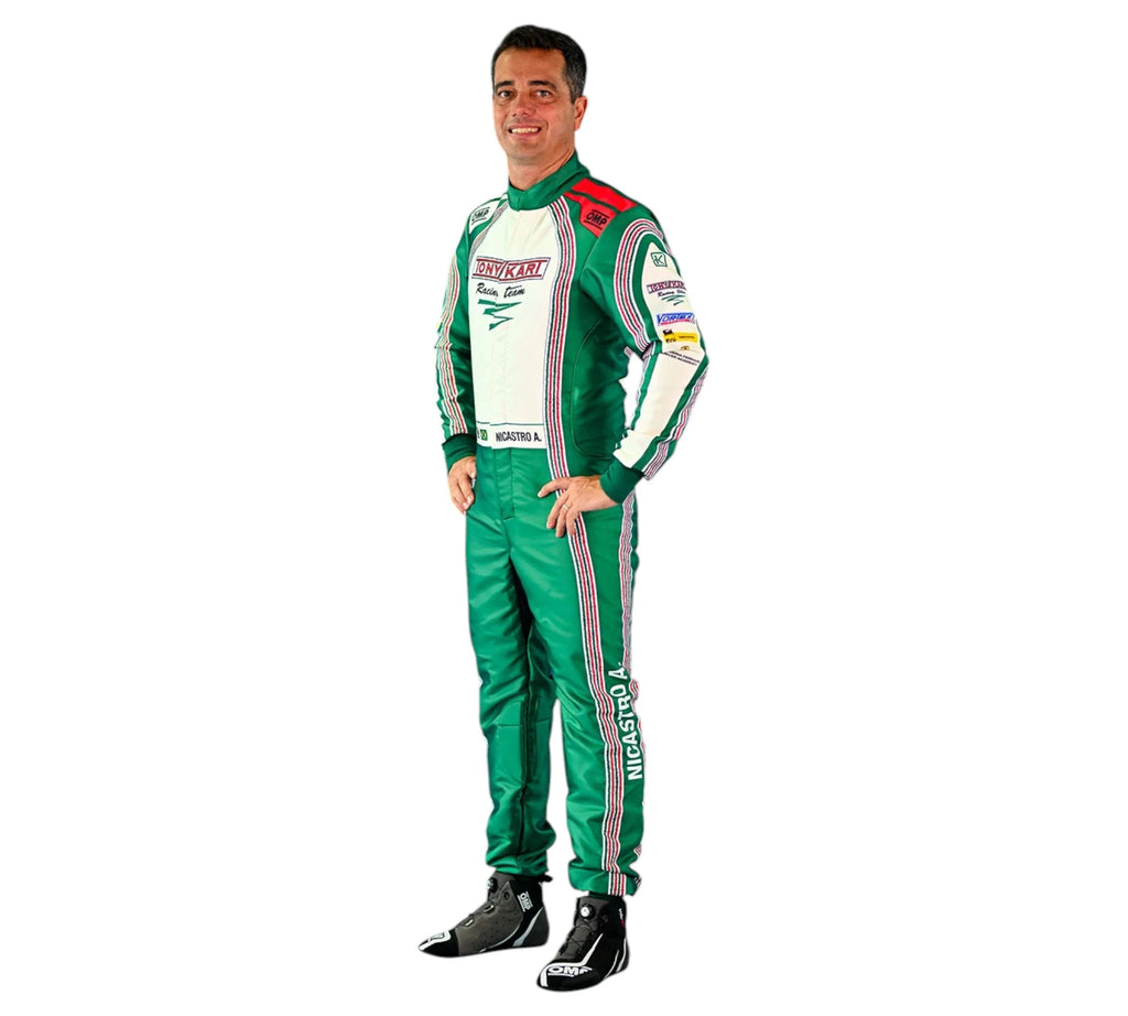 2024 Tony Kart Sublimation Printed Overall Go Kart Racing Suit Endless Racegear