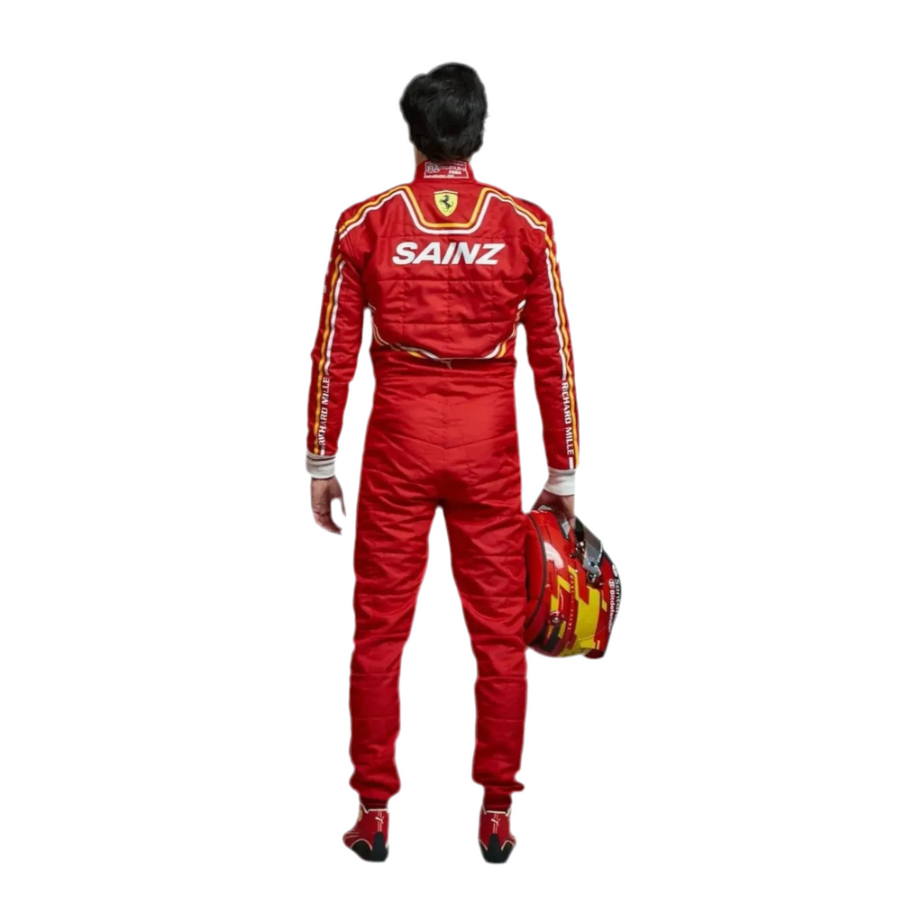 2024 Carlos Sainz Jr. Replica Race Suit | Scuderia Ferrari F1 Team - Ex Race Gear